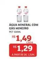 Assaí Atacadista Mineiro - água mineral com gas oferta
