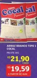Assaí Atacadista Cocal - arroz branco tipo 1 oferta