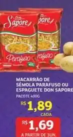 Assaí Atacadista De - macarrão de semola ou espaguete oferta