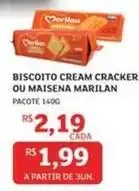 Assaí Atacadista Marilan - biscoito cream cracker ou maisena oferta