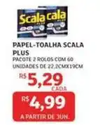 Assaí Atacadista Scala - papel-toalha oferta