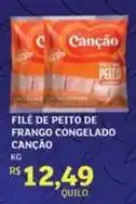 Assaí Atacadista Canção - filé de peito de frango congelado oferta