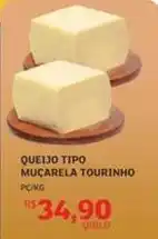 Assaí Atacadista Tourinho - queijo tipo muçarela oferta