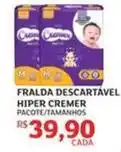 Assaí Atacadista Hiper - fralda descartável cremer oferta