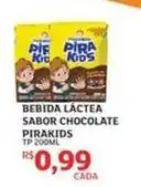 Assaí Atacadista Pirakids - bebida láctea sabor chocolate oferta