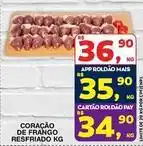 Coração de frango resfriado