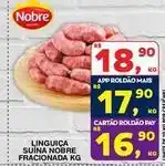Nobre - linguiça suína