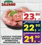 Roldão Mais - linguiça toscana grossa salerno apimentada fracionada oferta