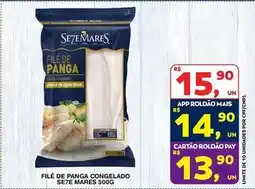 Roldão Panga - filé de panga congelado oferta