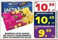 Lacta - bombom sonho de valsa e ouro branco