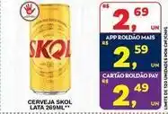 Roldão Skol - cerveja oferta