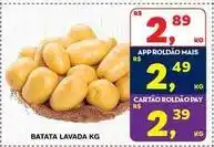 Roldão Mais - batata lavada oferta