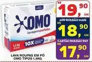 Roldão Omo - lava roupas em po oferta