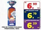 Roldão Pullman - pão de forma tradicional oferta