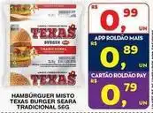 Roldão Texas - hamburguer misto seara tradicional oferta