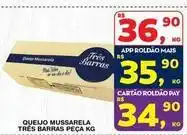 Roldão Queijo mussarela oferta