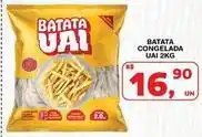 Roldão Uai - batata congelada oferta