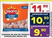 Roldão Seara - coxinha da asa de frango congelada oferta