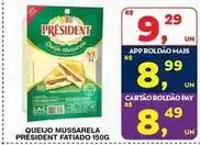 Roldão Mais - queijo mussarela fatiado oferta