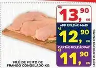Roldão Mais - filé de peito de frango congelado oferta