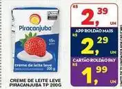 Roldão Piracanjuba - creme de leite leve tp oferta