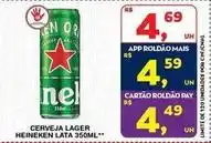 Roldão Heineken - cerveja lager lata oferta