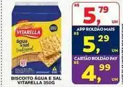 Roldão Vitarella - biscoito agua e sal oferta