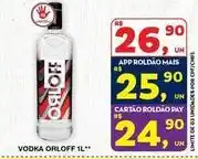 Roldão Orloff - vodka oferta