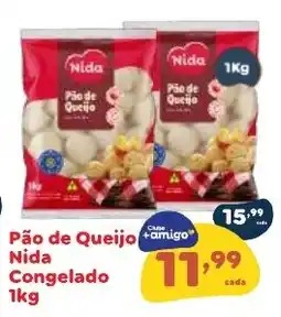Amigão Calçados Pão de Queijo Nida Congelado oferta