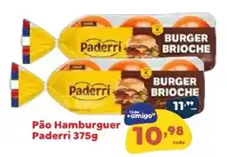 Amigão Calçados Pão Hamburguer Paderri oferta