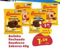 Amigão Calçados Bolinho recheado bauducco sabores oferta