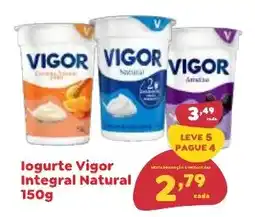 Amigão Calçados Iogurte vigor integral natural oferta