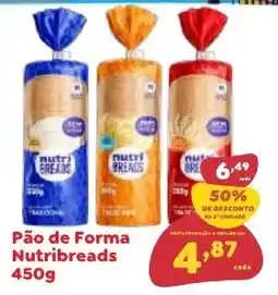 Amigão Calçados Pão de Forma Nutribreads oferta