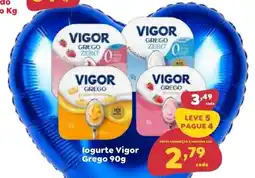 Amigão Calçados logurte vigor grego oferta