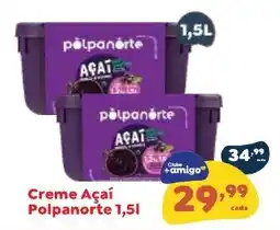 Amigão Calçados Creme Açaí Polpanorte oferta