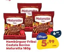 Amigão Calçados Hambúrguer Friboi Costela Bovino Maturatta oferta