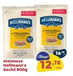 Amigão Supermercados Maionese hellmann's oferta