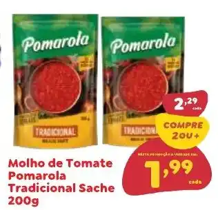 Molho de tomate pomarola tradicional sache