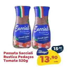 Amigão Supermercados Passata Sacciali Rustica Pedaços Tomate oferta