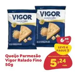 Amigão Supermercados Queijo Parmesão Vigor Ralado Fino oferta