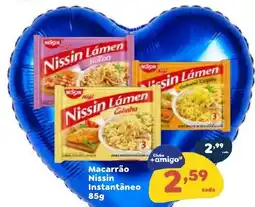 Amigão Supermercados Macarrão Nissin Instantâneo oferta