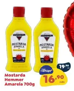 Amigão Supermercados Mostarda Hemmer Amarela oferta