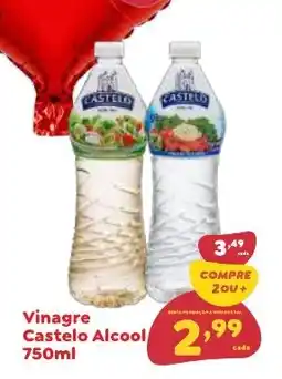 Amigão Supermercados Vinagre Castelo Alcool oferta