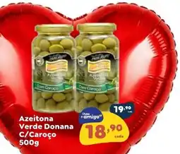 Amigão Supermercados Azeitona verde donana c/caroco oferta