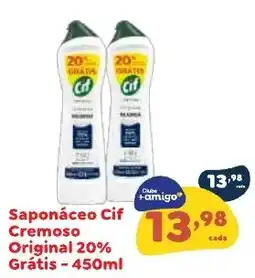 Amigão Calçados Saponáceo Cif Cremoso Original oferta