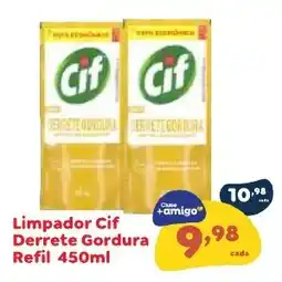 Amigão Calçados Limpador Cif Derrete Gordura Refil oferta
