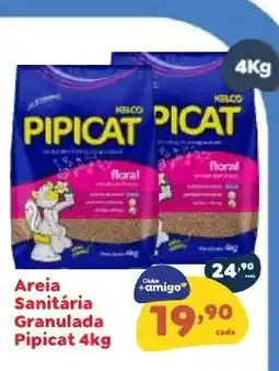 Amigão Calçados Areia Sanitária Granulada Pipicat oferta