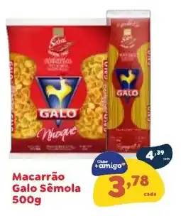 Amigão Calçados Macarrão Galo Sémola oferta