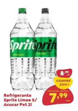 Amigão Calçados Refrigerante Sprite Limao S/ Acucar Pet 2l oferta