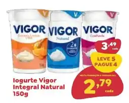 Amigão Calçados Iogurte vigor integral natural oferta